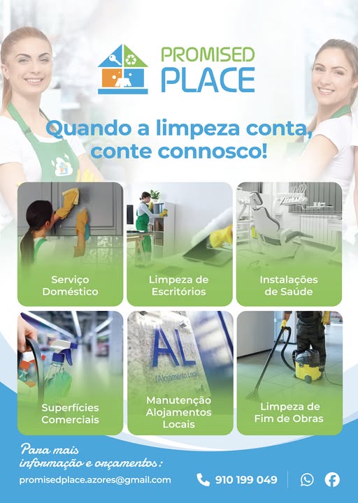 Imagem Promised Place com serviços de limpeza